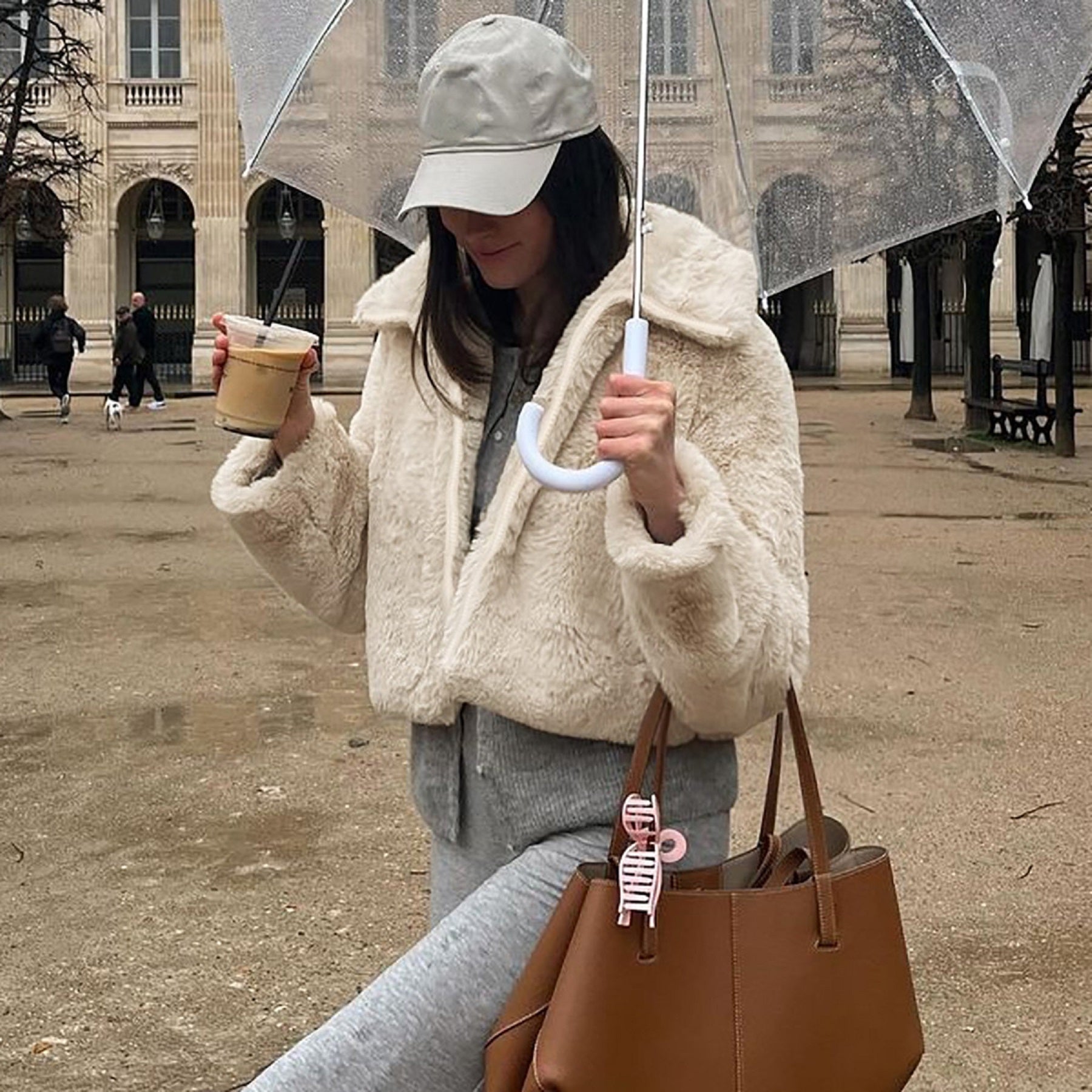 Hot Selling Women's 2024 Autumn and Winter New Fashion Cardigan Lapel Plush Short Long Sleeve Sweatshirt